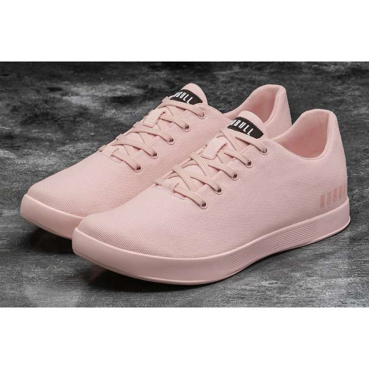 Tenis Deportivos Nobull Blush Lona Trainer Mujer Coral | MX-41330