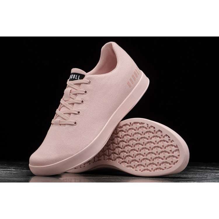 Tenis Deportivos Nobull Blush Lona Trainer Mujer Coral | MX-41330