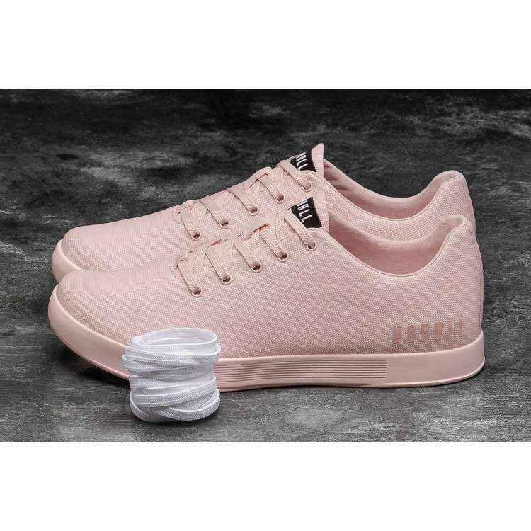 Tenis Deportivos Nobull Blush Lona Trainer Mujer Coral | MX-41330