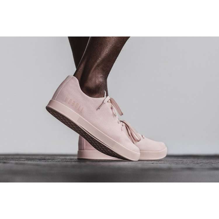 Tenis Deportivos Nobull Blush Lona Trainer Hombre Rosas | MX-53967