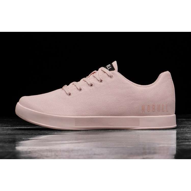 Tenis Deportivos Nobull Blush Lona Trainer Hombre Rosas | MX-53967