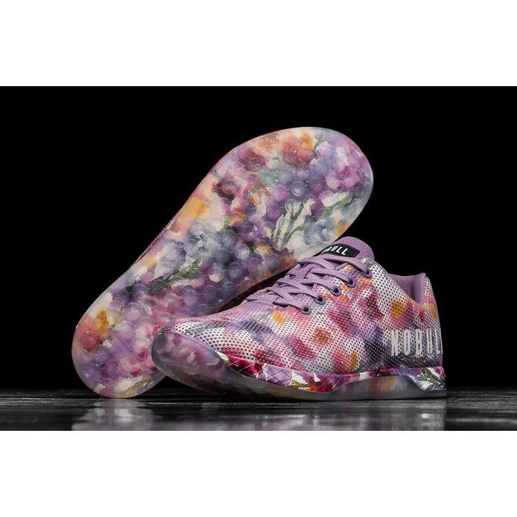 Tenis Deportivos Nobull Bouquet Trainer Mujer Morados Rosas | MX-33159