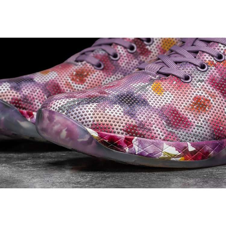 Tenis Deportivos Nobull Bouquet Trainer Hombre Morados Rojos | MX-84649