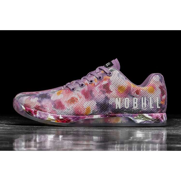 Tenis Deportivos Nobull Bouquet Trainer Hombre Morados Rojos | MX-84649