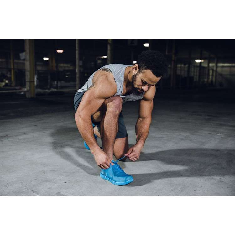 Tenis Deportivos Nobull Bright Blue Trainer Hombre Azules | MX-52102