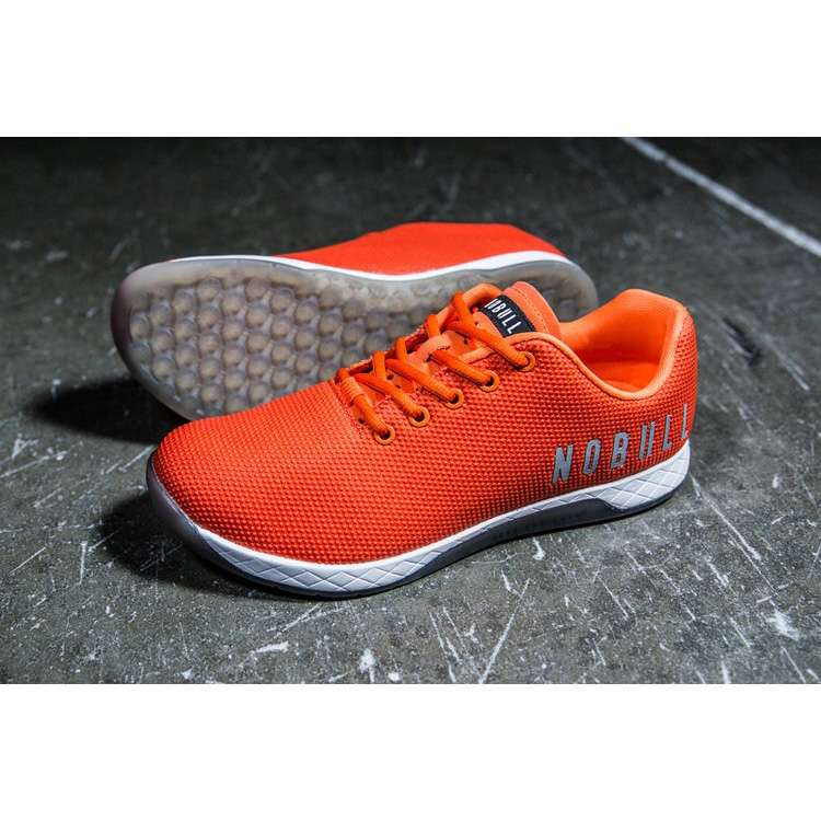 Tenis Deportivos Nobull Bright Orange Trainer Hombre Naranjas | MX-45831