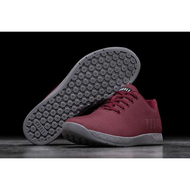 Tenis Deportivos Nobull Cabernet Grey Trainer Mujer Vino | MX-49814
