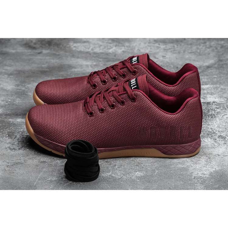 Tenis Deportivos Nobull Cabernet Gum Trainer Hombre Vino | MX-48141