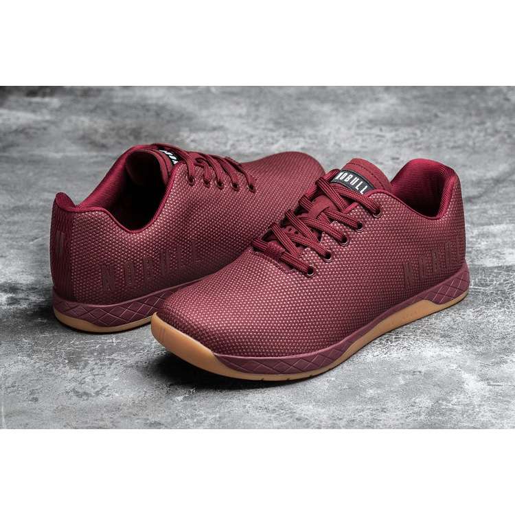 Tenis Deportivos Nobull Cabernet Gum Trainer Hombre Vino | MX-48141