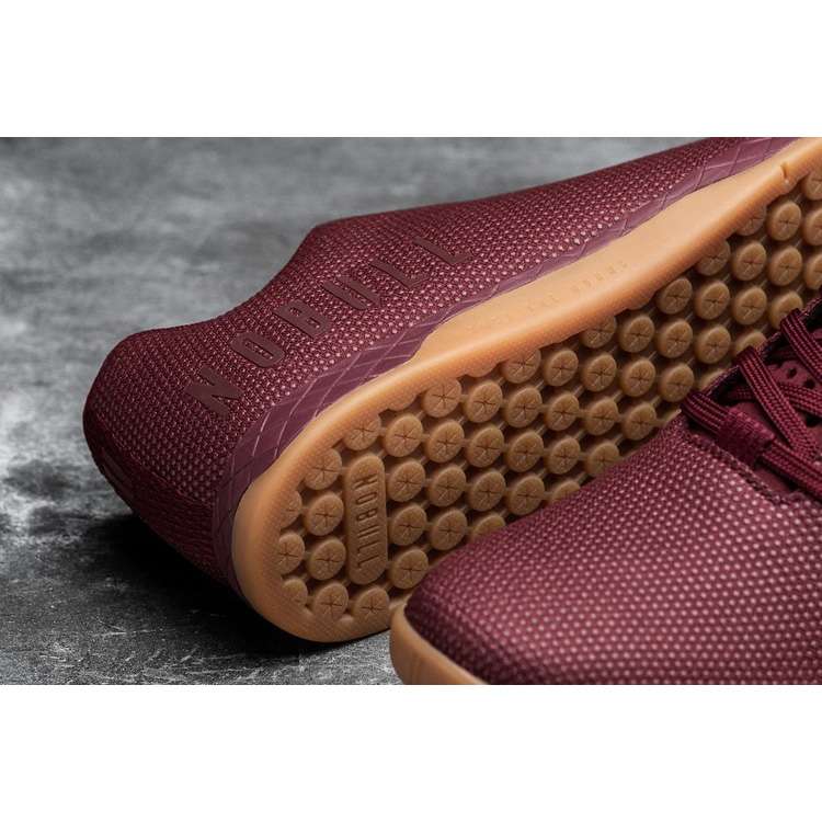 Tenis Deportivos Nobull Cabernet Gum Trainer Hombre Vino | MX-48141