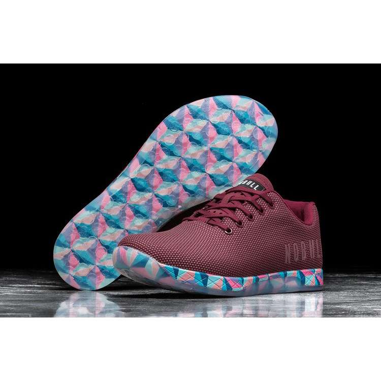 Tenis Deportivos Nobull Cabernet Prism Trainer Mujer Vino | MX-35562