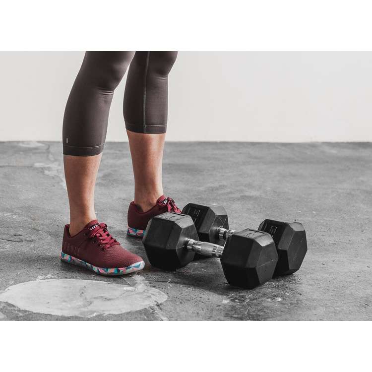 Tenis Deportivos Nobull Cabernet Prism Trainer Mujer Vino | MX-35562