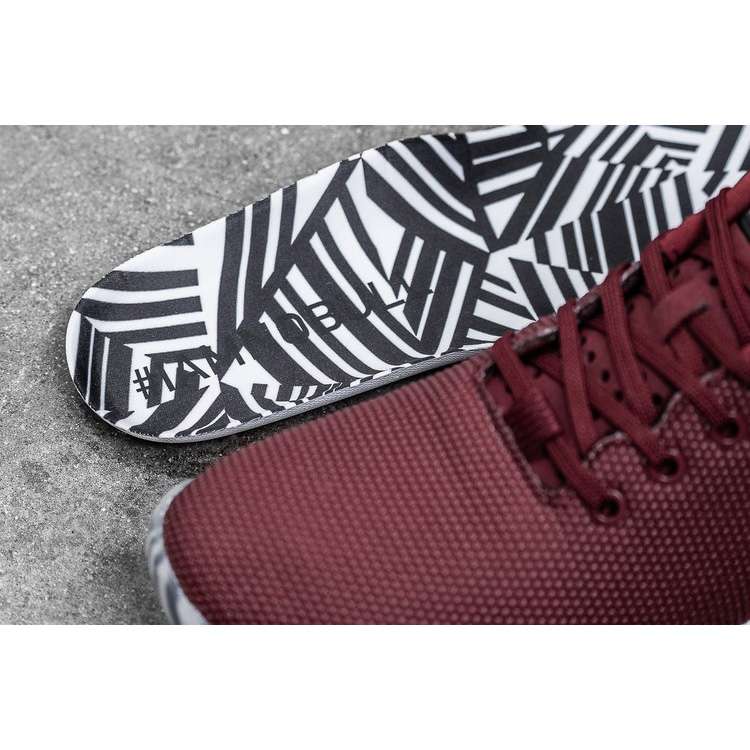 Tenis Deportivos Nobull Cabernet Zebra Trainer Mujer Vino | MX-15158
