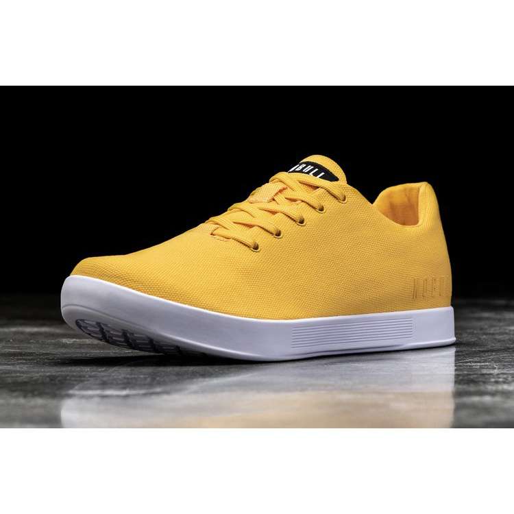 Tenis Deportivos Nobull Canary Lona Trainer Mujer Amarillos | MX-98857