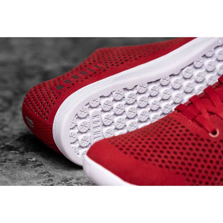 Tenis Deportivos Nobull Carreras Red Gamuza Trainer Mujer Rojos | MX-94968