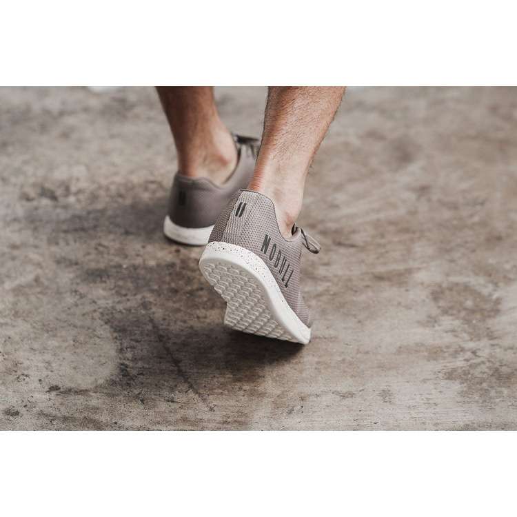 Tenis Deportivos Nobull Clay Speckle Trainer Hombre Grises | MX-16429