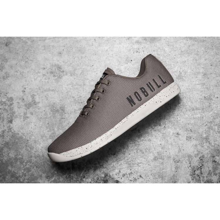 Tenis Deportivos Nobull Clay Speckle Trainer Mujer Grises | MX-89974