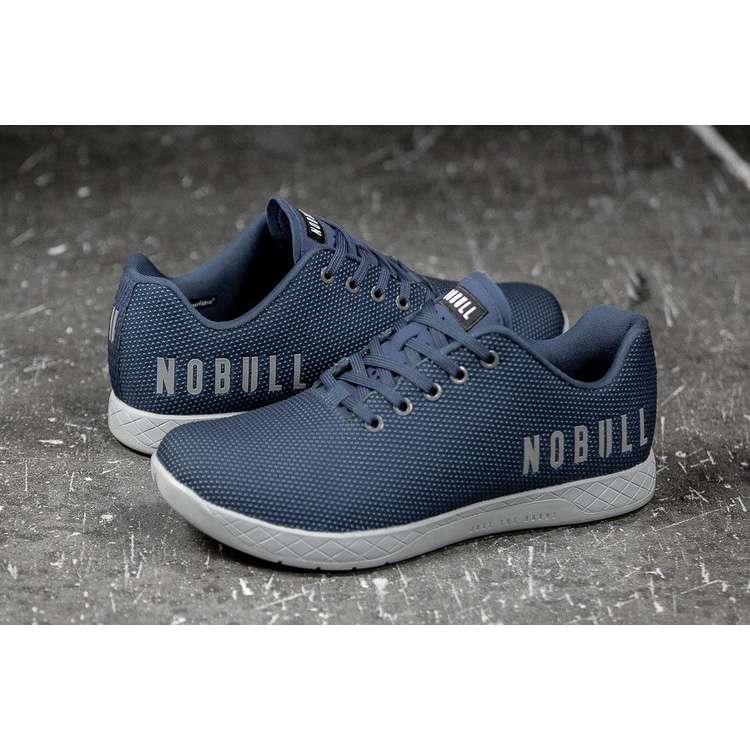 Tenis Deportivos Nobull Dark Denim Trainer Hombre Azules | MX-27981
