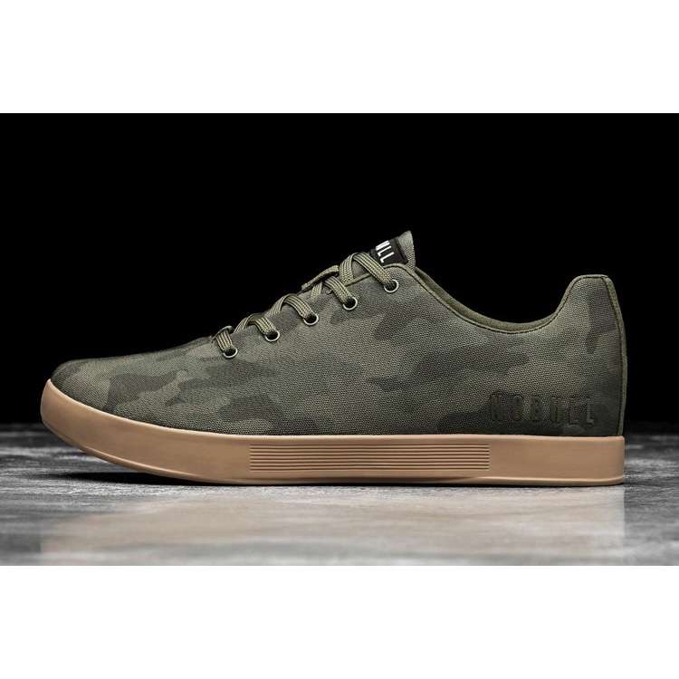 Tenis Deportivos Nobull Dark Forest Camo Lona Trainer Hombre Camuflados | MX-62657