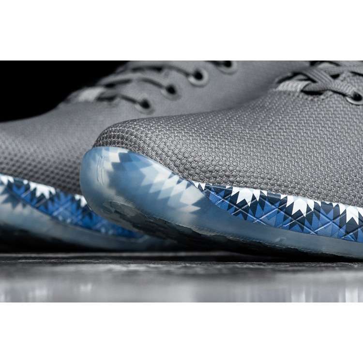 Tenis Deportivos Nobull Dark Grey Blue Patchwork Trainer Hombre Grises Azules | MX-37199