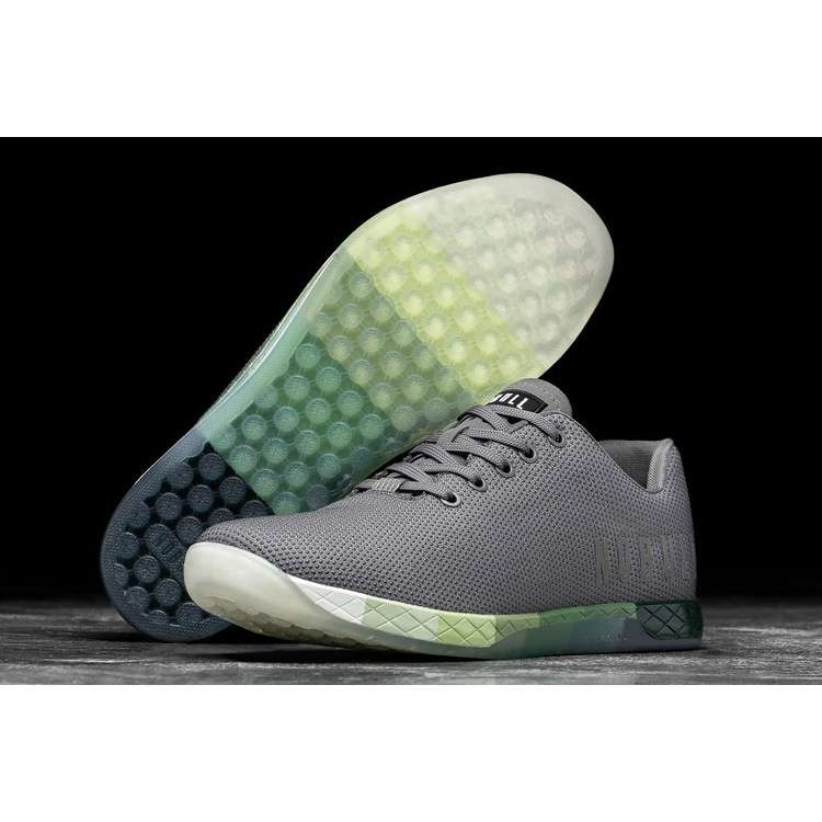 Tenis Deportivos Nobull Dark Grey Gradient Trainer Mujer Grises Verdes | MX-91230