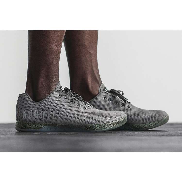 Tenis Deportivos Nobull Dark Grey Notebook Trainer Hombre Grises | MX-50783
