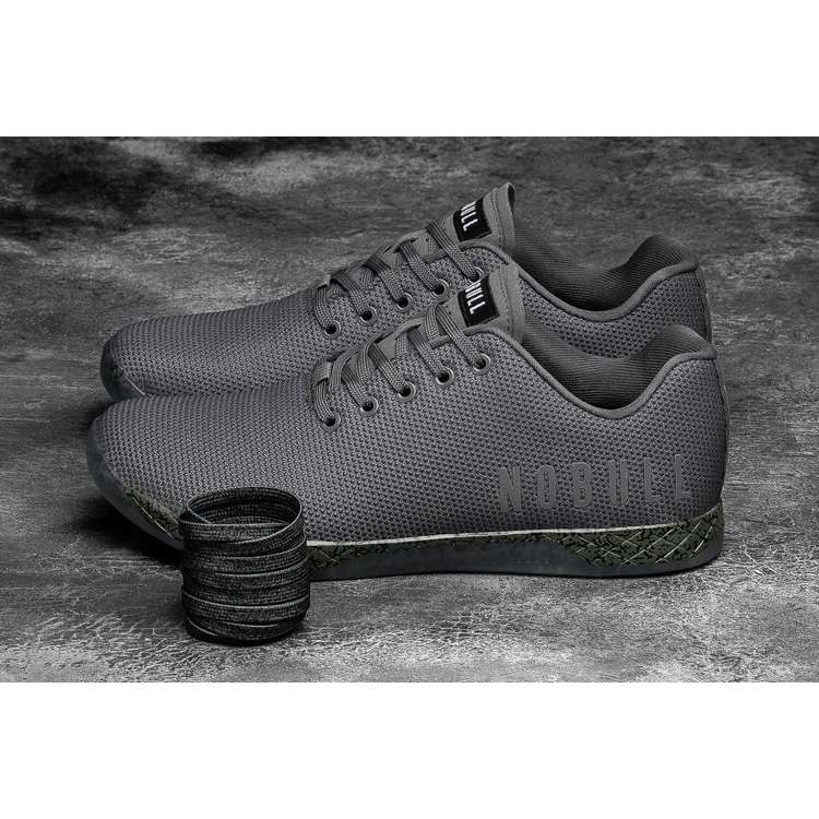 Tenis Deportivos Nobull Dark Grey Notebook Trainer Mujer Grises | MX-98154