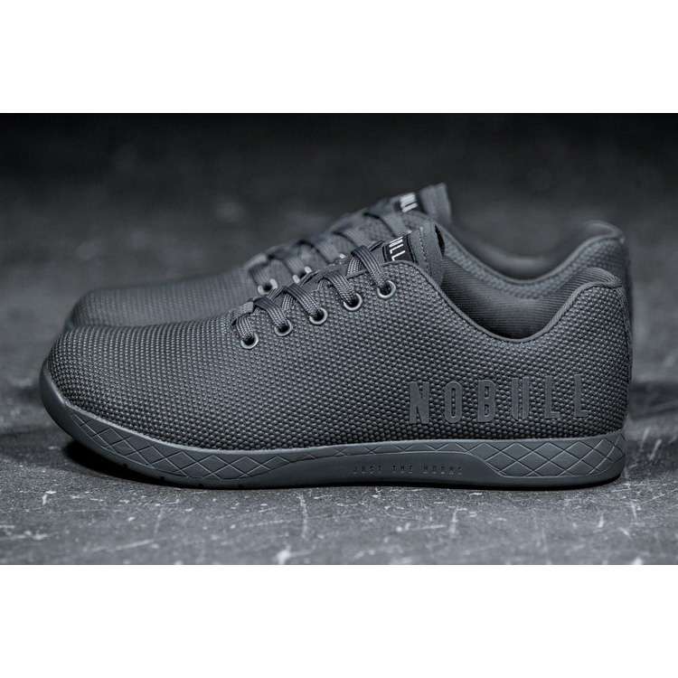 Tenis Deportivos Nobull Dark Grey Trainer Mujer Negros | MX-12947