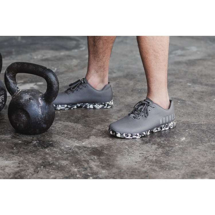Tenis Deportivos Nobull Dark Grey Wild Granite Trainer Hombre Grises | MX-78189