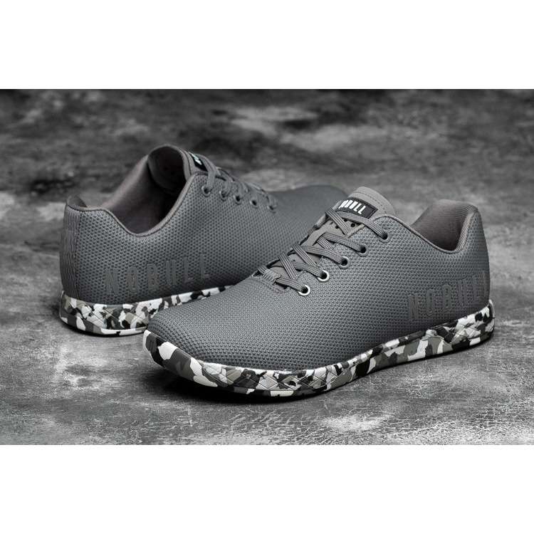 Tenis Deportivos Nobull Dark Grey Wild Granite Trainer Hombre Grises | MX-78189