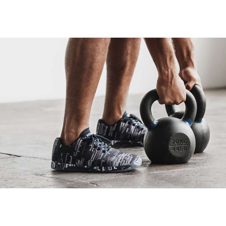 Tenis Deportivos Nobull Davidsdottir Trainer Hombre Negros Blancos | MX-11115