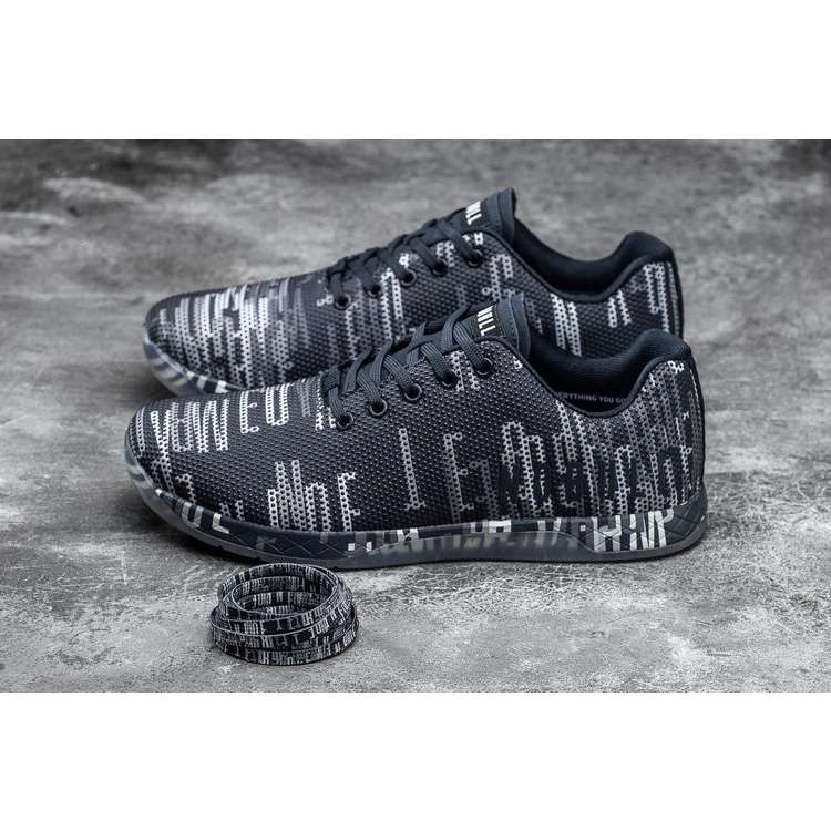 Tenis Deportivos Nobull Davidsdottir Trainer Hombre Negros Blancos | MX-11115