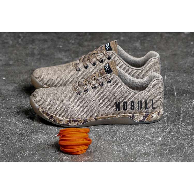 Tenis Deportivos Nobull Earth Heather Trainer Mujer Grises | MX-38218