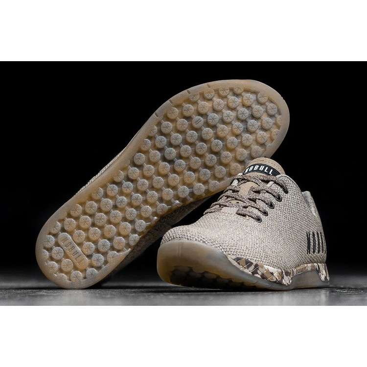 Tenis Deportivos Nobull Earth Heather Trainer Mujer Grises | MX-38218