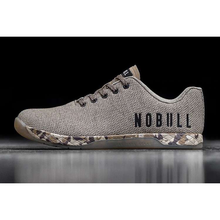 Tenis Deportivos Nobull Earth Heather Trainer Mujer Grises | MX-38218