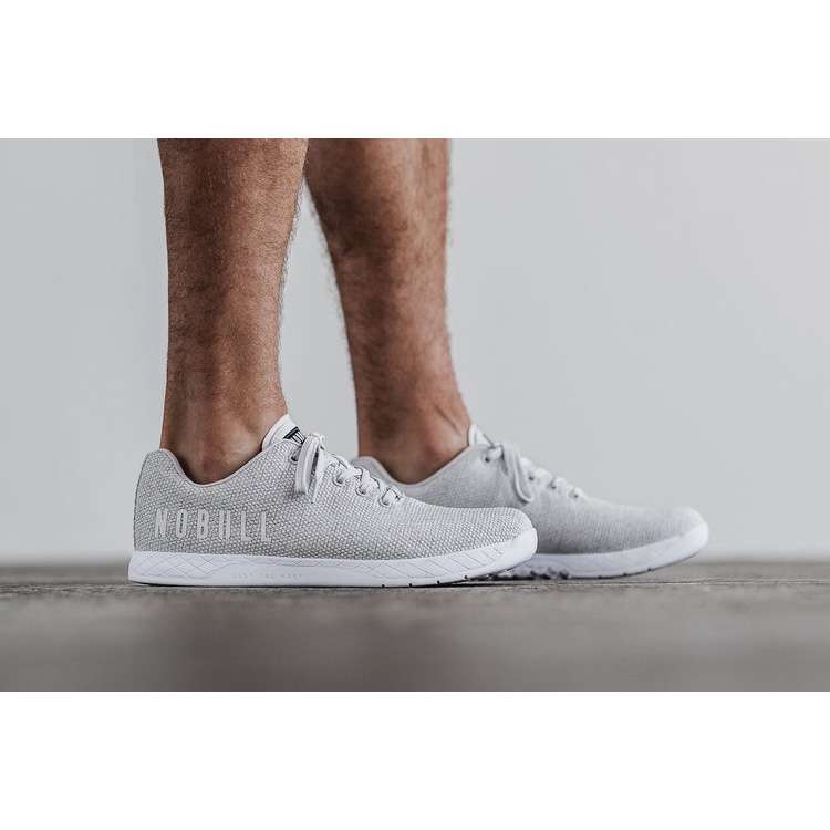 Tenis Deportivos Nobull Fog Heather Trainer Hombre Grises | MX-11678