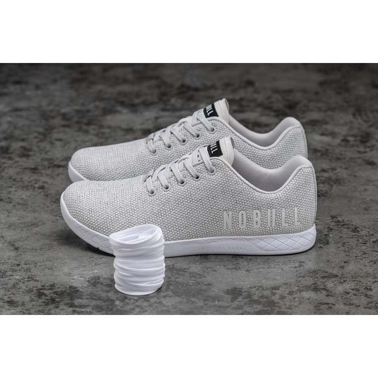 Tenis Deportivos Nobull Fog Heather Trainer Hombre Grises | MX-11678