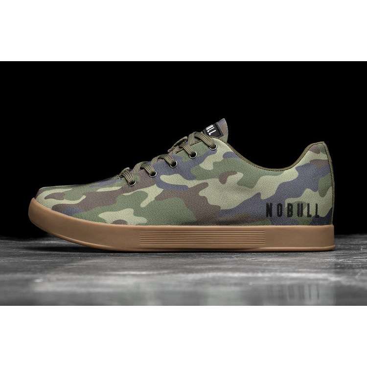 Tenis Deportivos Nobull Forest Camo Lona Trainer Mujer Camuflados | MX-54365
