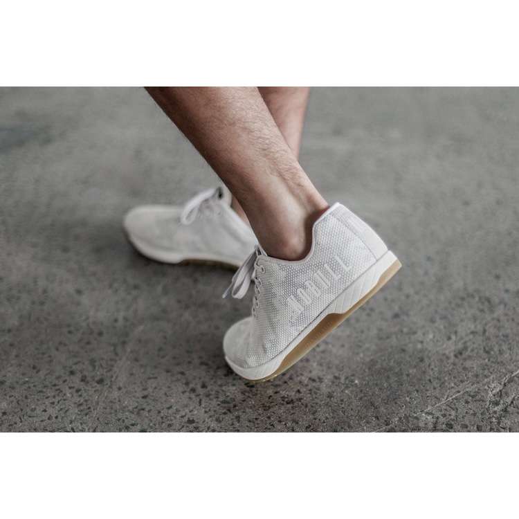Tenis Deportivos Nobull Frostbite Camo Trainer Hombre Blancos | MX-22675