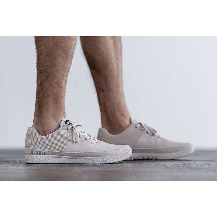 Tenis Deportivos Nobull Glacier Lona Trainer Hombre Grises | MX-75050