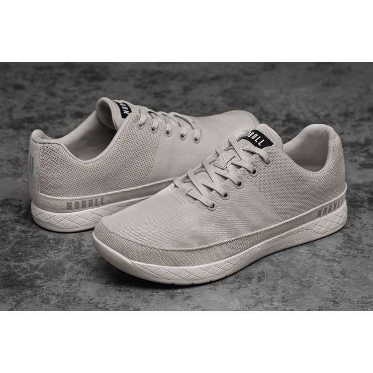 Tenis Deportivos Nobull Glacier Lona Trainer Hombre Grises | MX-75050