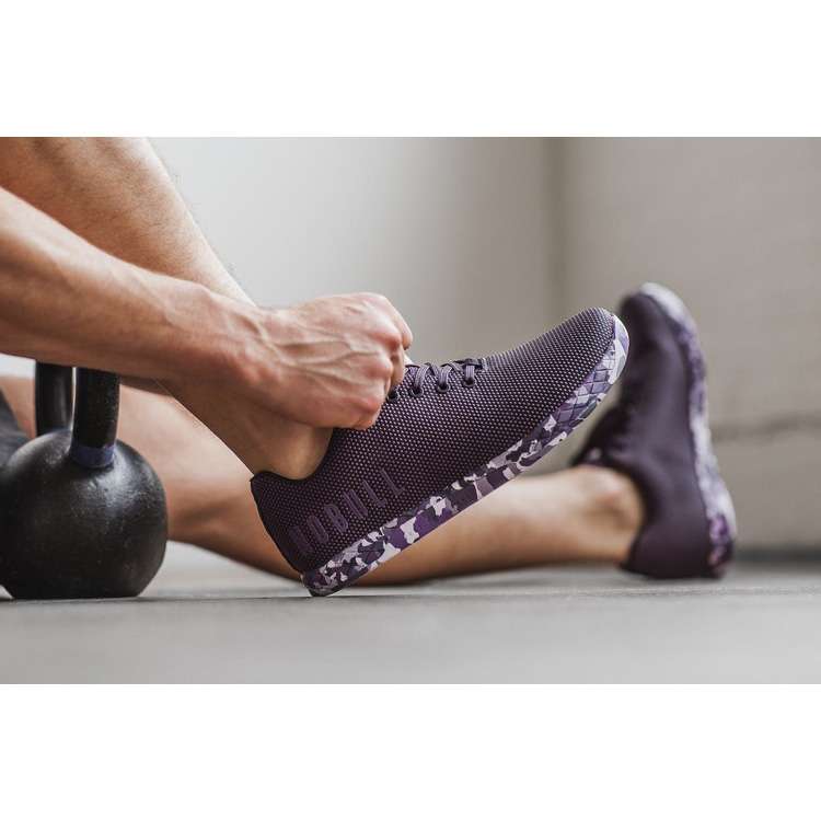 Tenis Deportivos Nobull Grape Wild Wisteria Trainer Hombre Morados | MX-74750
