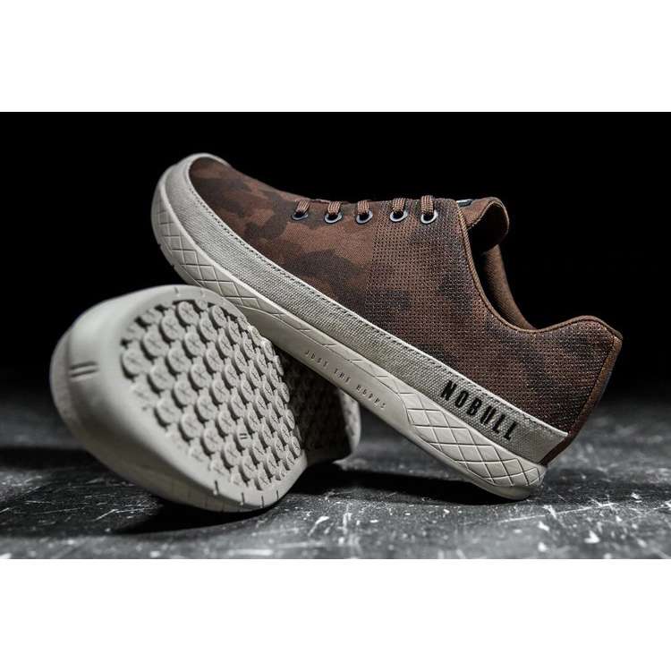 Tenis Deportivos Nobull Grizzly Camo Lona Trainer Mujer Marrom | MX-78788