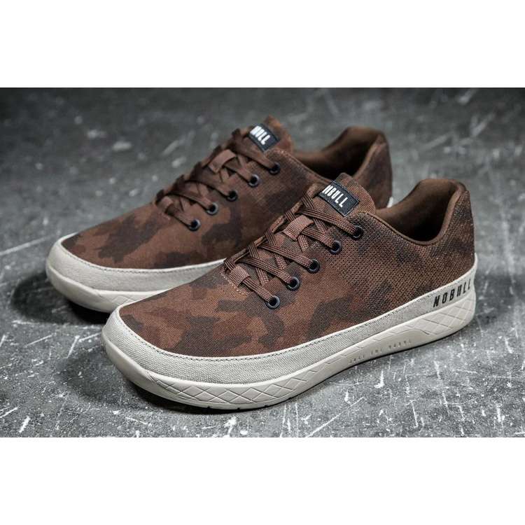 Tenis Deportivos Nobull Grizzly Camo Lona Trainer Mujer Marrom | MX-78788