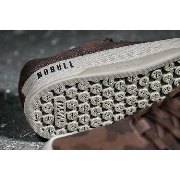 Tenis Deportivos Nobull Grizzly Camo Lona Trainer Mujer Marrom | MX-78788