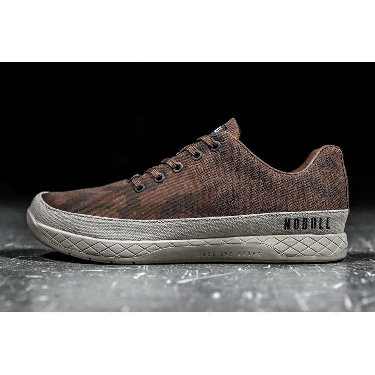 Tenis Deportivos Nobull Grizzly Camo Lona Trainer Mujer Marrom | MX-78788