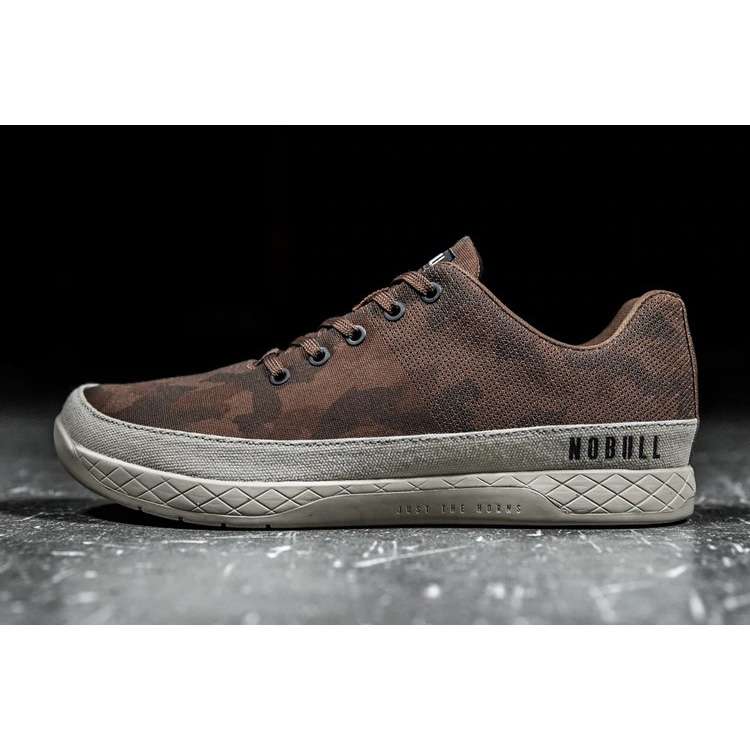 Tenis Deportivos Nobull Grizzly Camo Lona Trainer Hombre Marrom | MX-86382