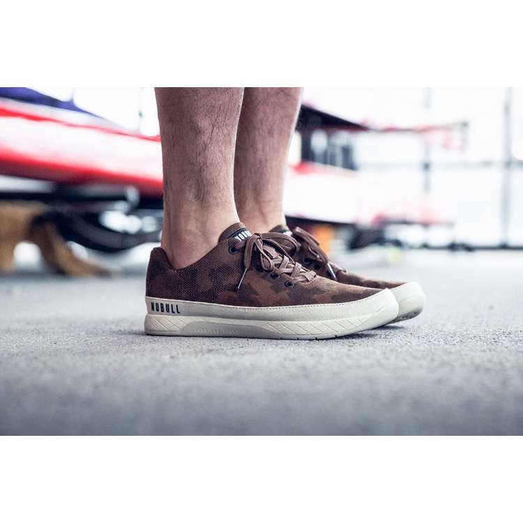 Tenis Deportivos Nobull Grizzly Camo Lona Trainer Hombre Marrom | MX-86382