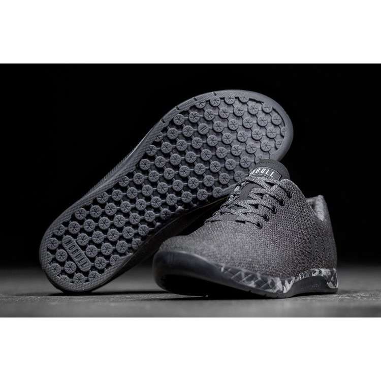 Tenis Deportivos Nobull Heather Granite Trainer Mujer Negros | MX-33008