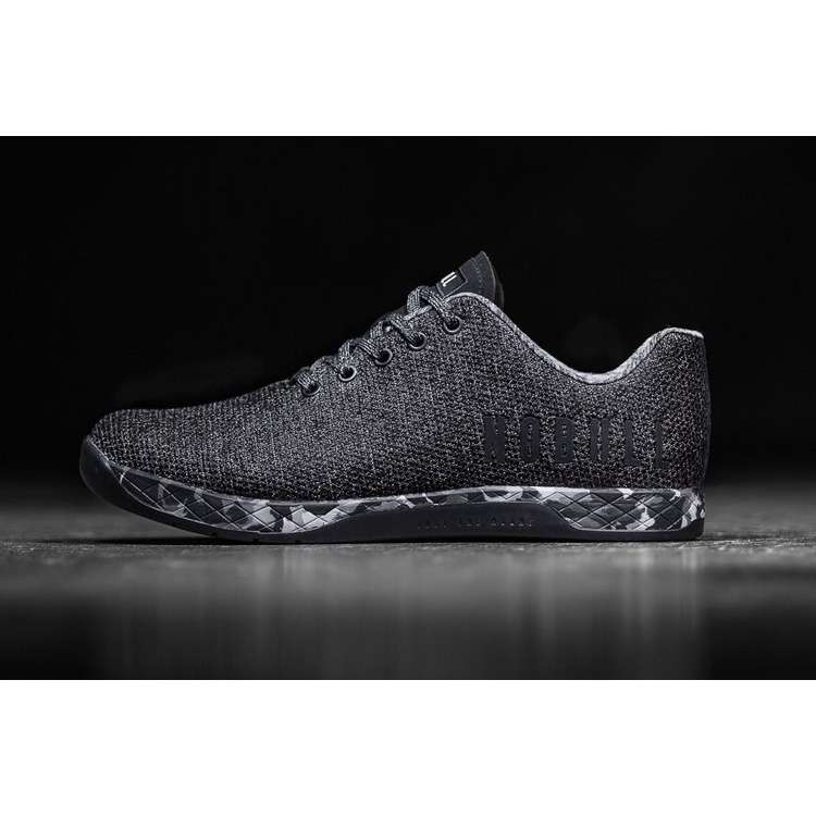 Tenis Deportivos Nobull Heather Granite Trainer Mujer Negros | MX-33008